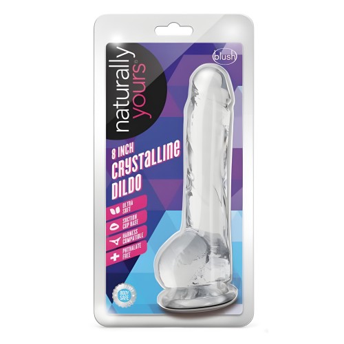 Dildo Cristalino Naturally Yours 8" - Diamante