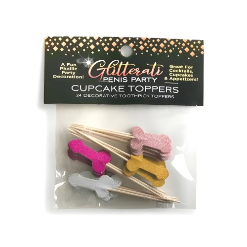 Gitterati Palillos de Fiesta en Forma de Pene