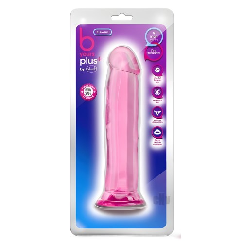 B Yours Plus Thrill 'n' Drill Dildo - Realistic and Soft