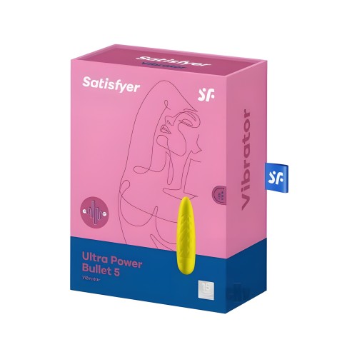 Satisfyer Ultra Power Bullet 5 - Yellow - Intense Vibrations