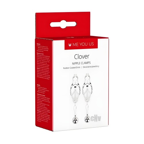 Me You Us Clover Nipple Clamps - Stylish and Comfortable