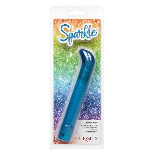 Sparkle Slim G-vibe Blue G Spot Vibrator