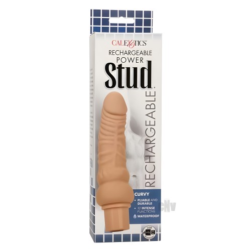 Recharge Power Stud Curvy Ivory - Powerful Vibrator