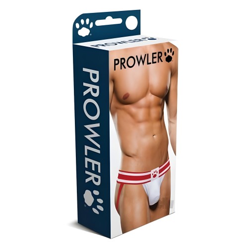 Jock Strap Prowler - Blanco/Rojo XXL