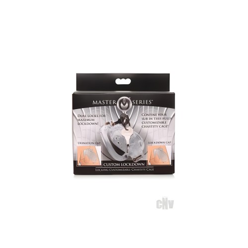 Ms Dbl Lockdown Custom Cage Clear