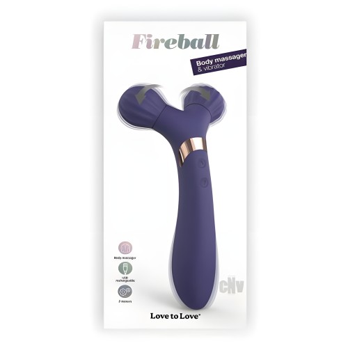 Fireball Midnight Indigo Personal Massager