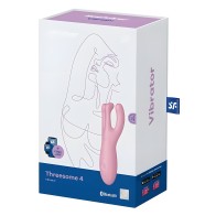 Satisfyer Threesome 4 Pink - Vibrating Clitoral Stimulation