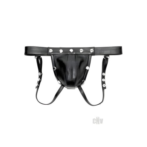 Prowler Arnés de Cuero Rojo - XL - Estilo Audaz