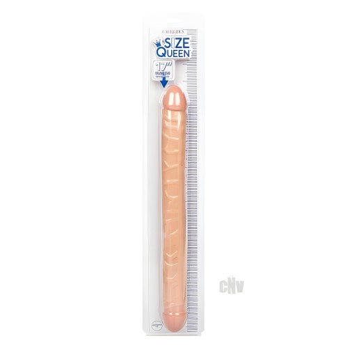 Size Queen 17 Ivory Dual-Ended Dildo