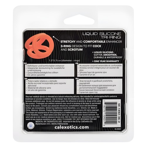 Alpha Liquid Silicone Tri Ring
