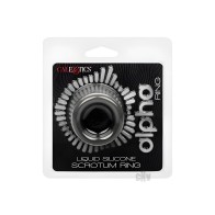 Alpha Liquid Silicone Scrotum Ring Gray