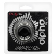 Alpha Liquid Silicone Scrotum Ring Gray