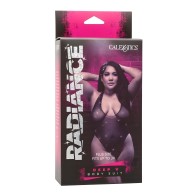Radiance Deep V Bodysuit - Black