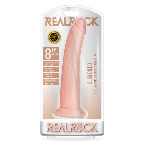 Realrock Slim 8 Vanilla - Realistic Dildo