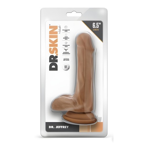Dr Skin Dr Jeffrey Dildo 6.5 Con Bolas Beige