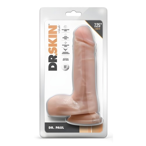 Dildo Dr Skin Dr Paul - Beige 7.25 pulgadas