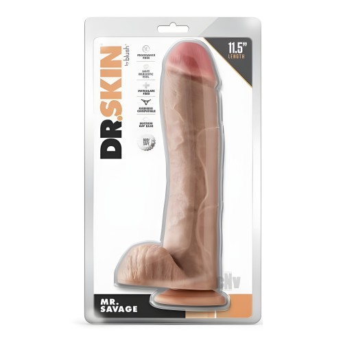 Dr Skin Mr Savage Dildo - Realistic Pleasure