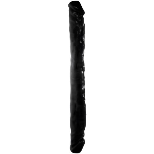 Eighteen Double Ended Dildo - Black Kinx