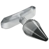 Cloud 9 Small Anal Plug Clear Gray