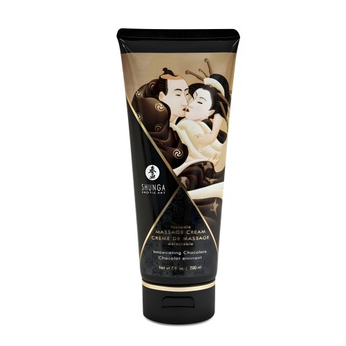 Chocolate Massage Cream 7oz - Edible and Moisturizing