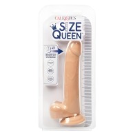 Size Queen 8" Dildo - Ivory