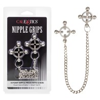 Nipple Grips 4 Point Nipple Press - Silver