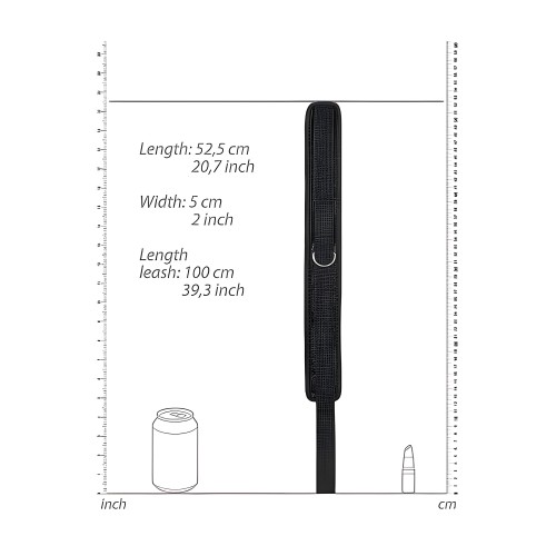 Velvet Collar & Leash Set - Adjustable