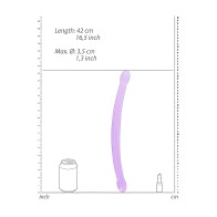 Realrock Non Realistic Double Dong 17in Purple