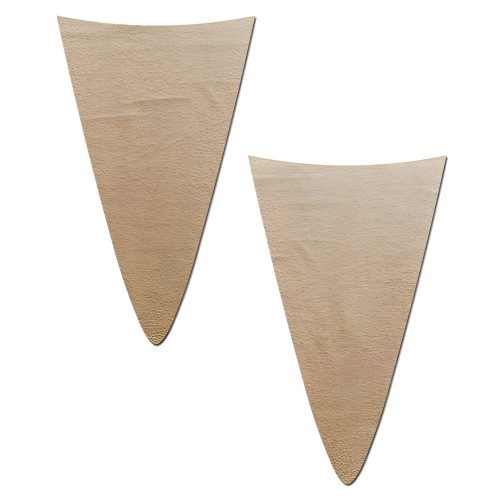 Pastease Strapless Bikini Merkins - Nude