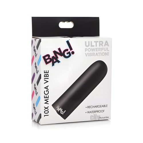 Bang 10x Recharge Vibe Bullet Black