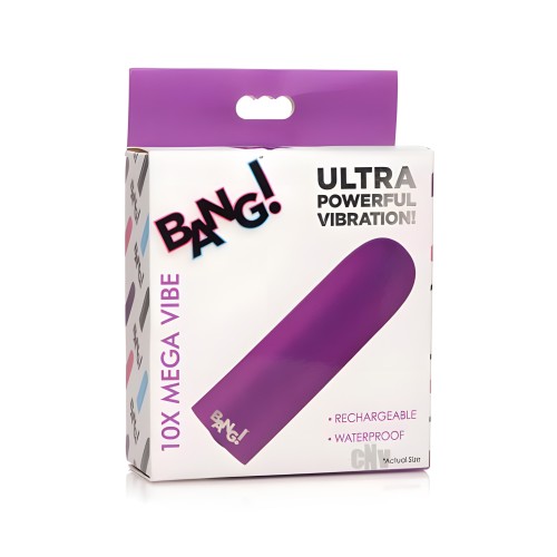Bullet Recargable Bang 10x - Morado