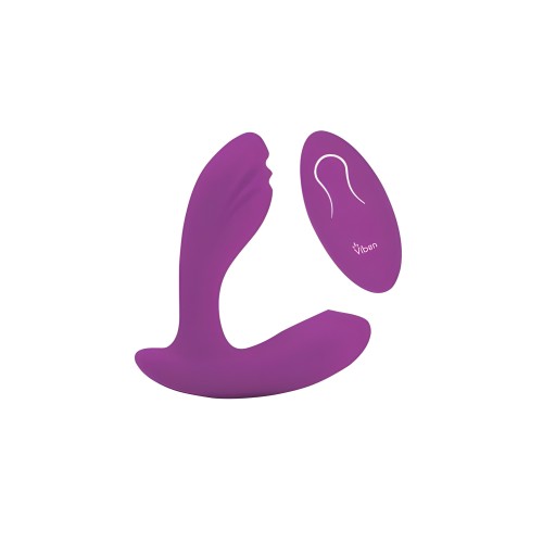 Masajeador Clitorial Viben Epiphany Rollerball - Berry