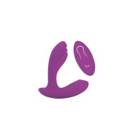 Viben Epiphany Rollerball Clit Massager - Berry