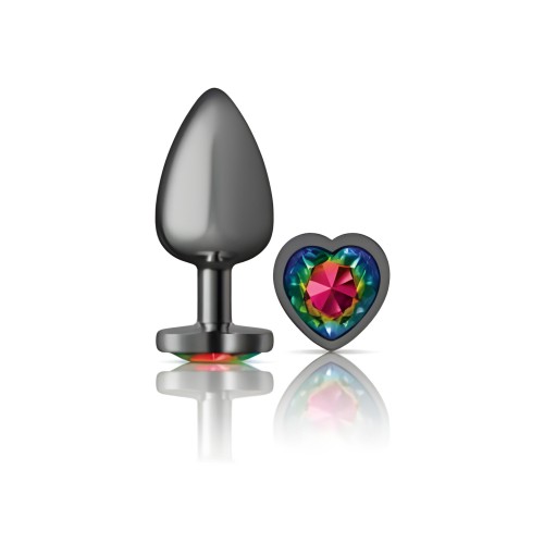 Plug Anal Cheeky Charms Corazón Arcoíris