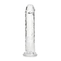 Realrock Straight Realistic 7 In Dildo Transparent