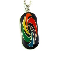 Collar Gaysentials Swirl I.d. Tag