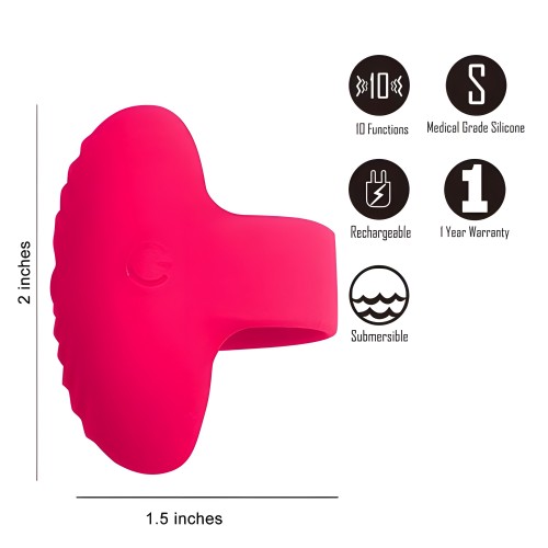 Anillo Vibrador Recargable Ruby