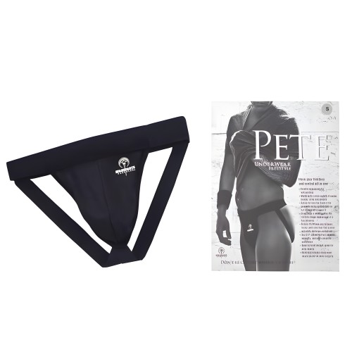 Spareparts Pete Freestyle Jock de Nylon Negro Tamaño 2XL
