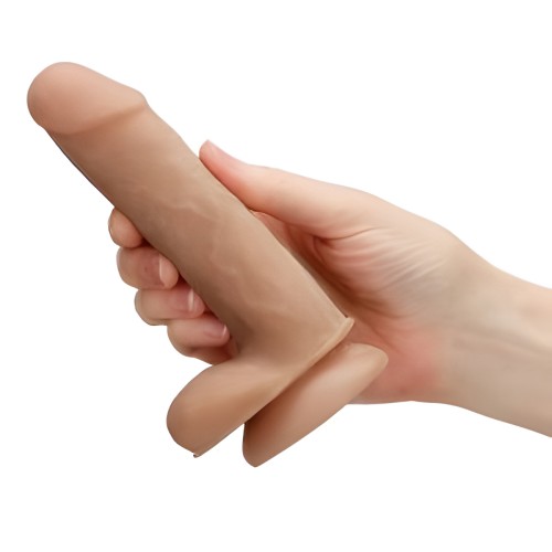 Dildo Realista de Densidad Dual Cloud 9 de 6 pulgadas con Testículos