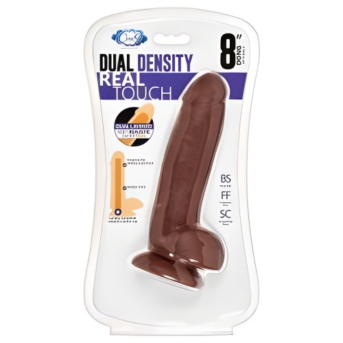 Cloud 9 Dual Density Real Touch Dildo - 8 inches