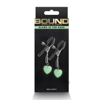 Bound Nipple Clamps G3 Gunmetal