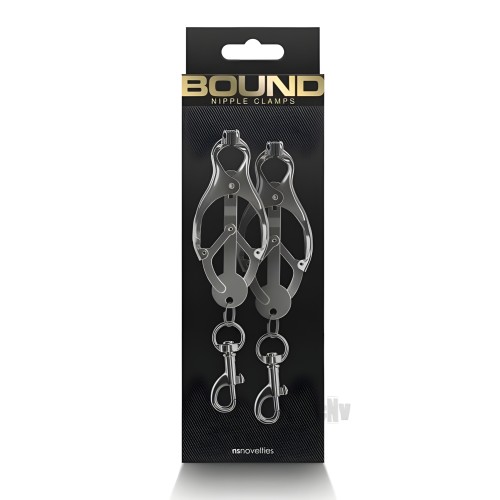 Bound Nipple Clamps C3 Gunmetal