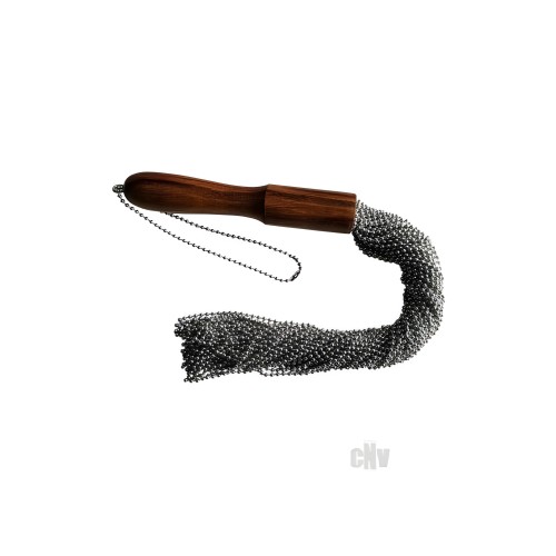 Rouge Beaded Metal Flogger