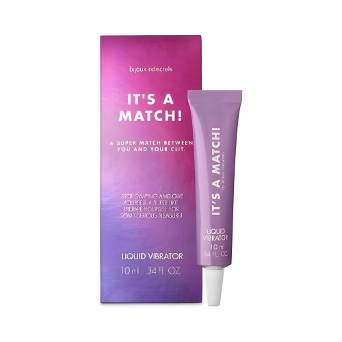 Bijoux Indiscrets Clitherapy It's A Match! Liquid Vibrator - 0.34 Oz.