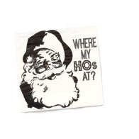 Where My Hos At? Napkins - 20 Pack