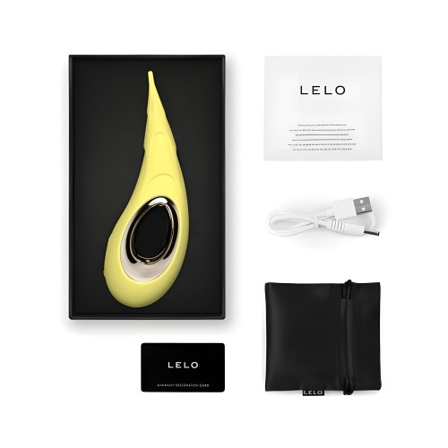 Lelo Dot Cruise Vibrator - Lemon Sorbet
