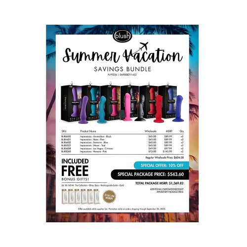 Blush Summer Vacation Savings Bundle