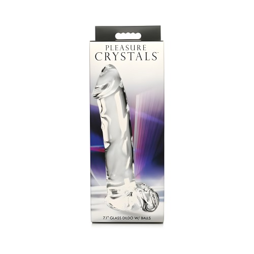 Dildo de Cristales de Placer 7.1 Pulgadas