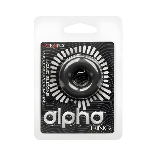 Anillo Alpha Prolong Medium Negro