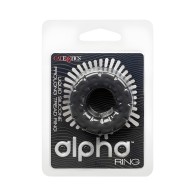 Alpha Prolong Tread Ring - Black